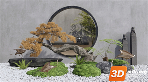 Mini Garden Skp Files 